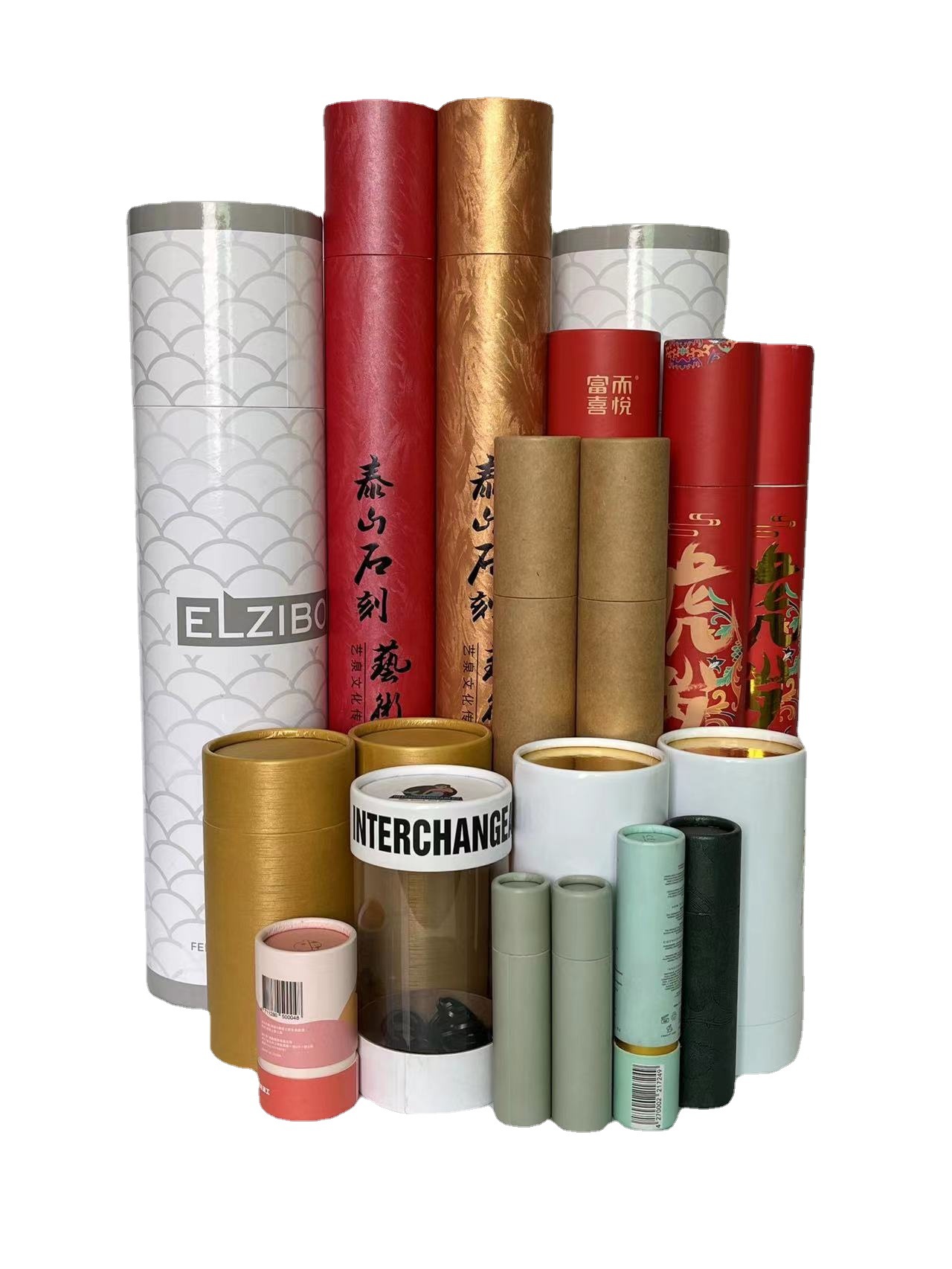 厂家纸筒纸罐包装玩具包装圆形茶叶纸罐纸筒定 制 圆筒纸管包装盒