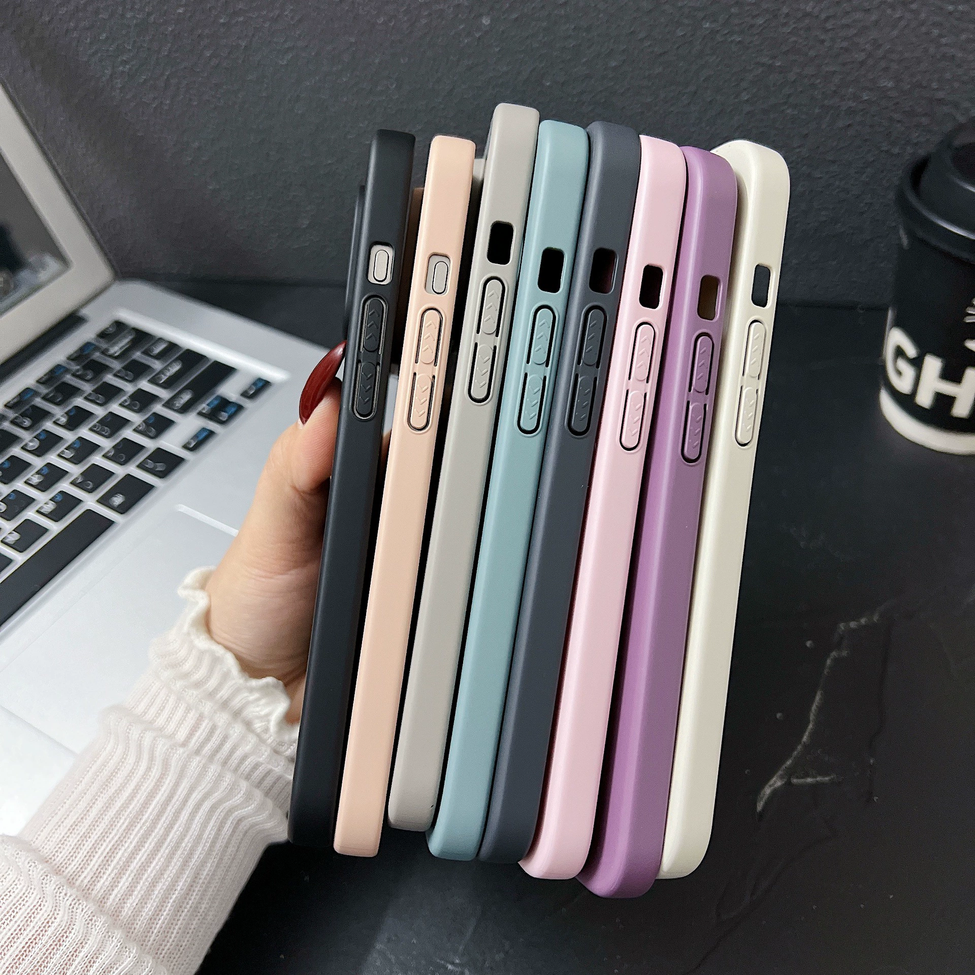 Совместимый чехол для телефона Apple, ультратонкий для iPhone 15, iphone, 16promax, защита от падения