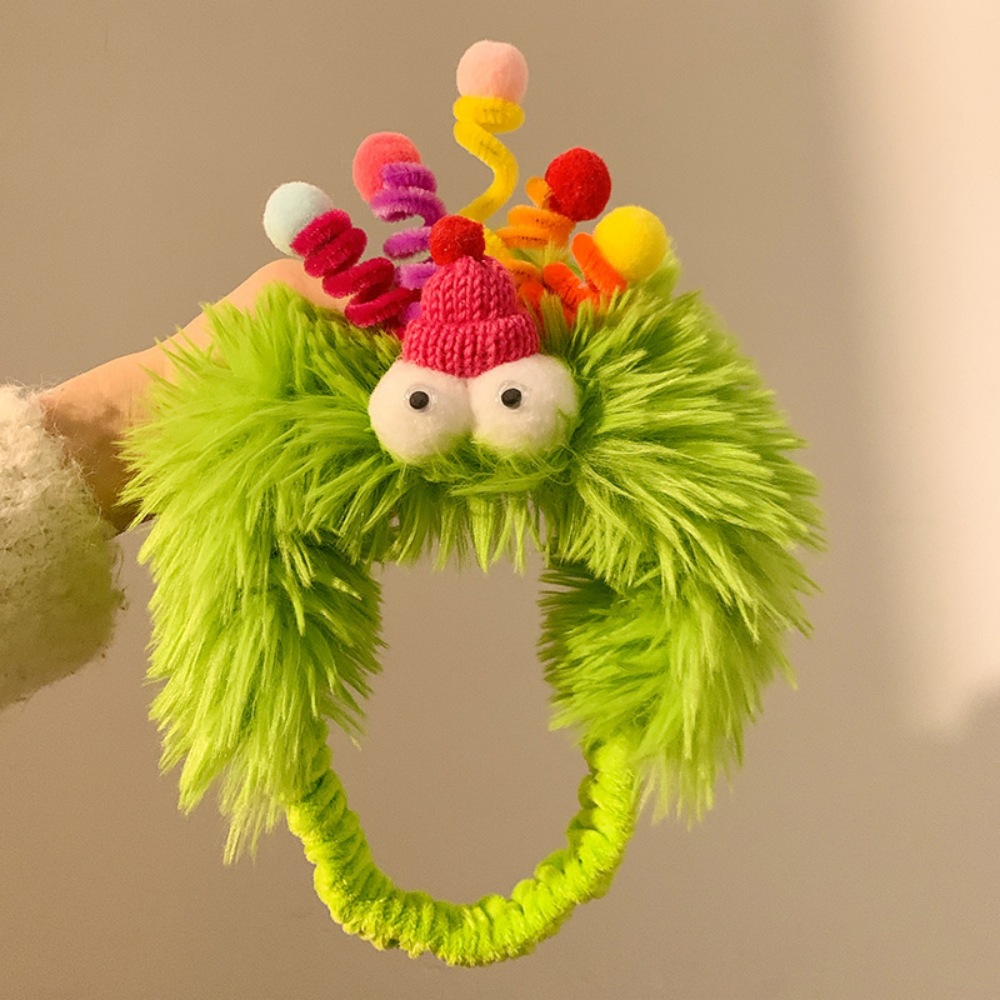 Giro de la banda del pelo del casquillo-Verde