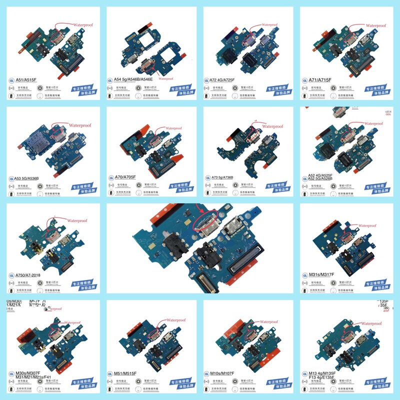 Suitable for Samsung A01A10SA20SA30SA70 mobile phone with tail plug charging small board cable transmitter Suitable for Samsung A01A10SA20SA30SA70 mobile phone with tail plug charging small board cable transmitter