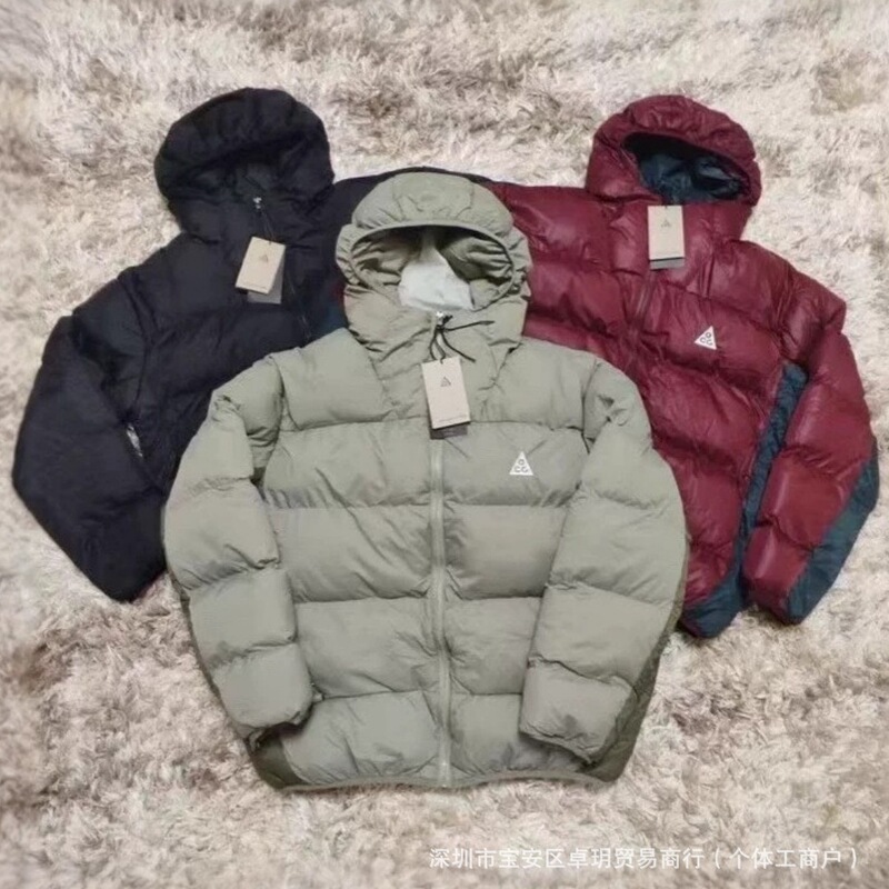 Cross-border foreign trade ACG new winter down cotton jacket, unisex casual windproof thickened loose coat Cross-border foreign trade ACG new winter down cotton jacket, unisex casual windproof thickened loose coat