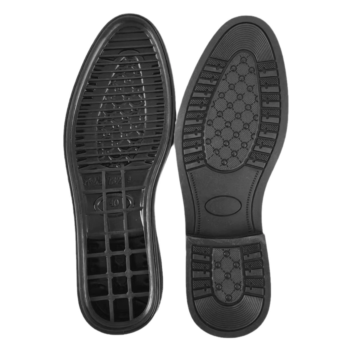 Кожаные подошвы для обуви, материалы для обуви с каблуками, противоскользящие резиновые подошвы, оптовые материалы для ремонта и замены обуви