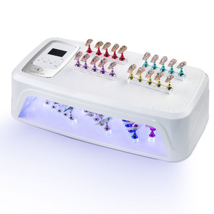The new nail lamp professional hand-worn nail light therapy lamp 96 double light source high-power large space nail lamp