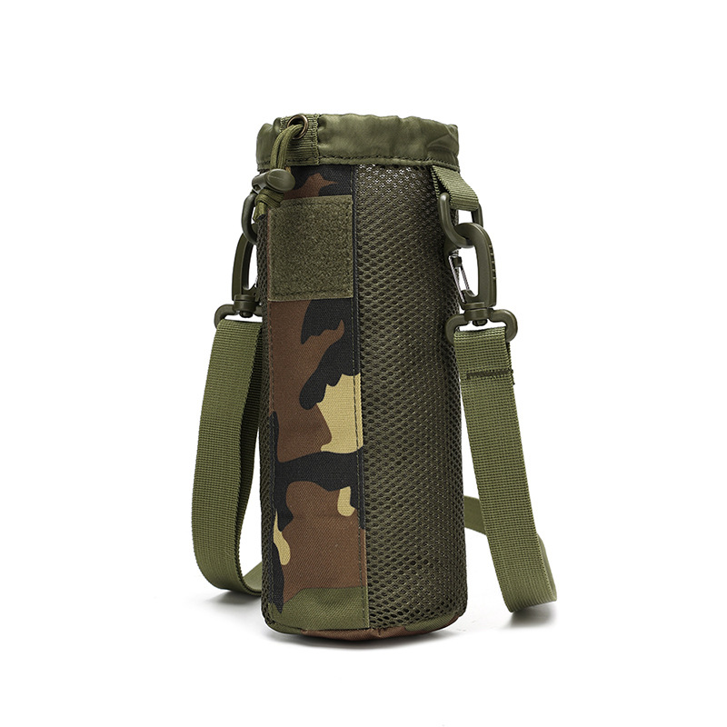 EDC ウォーターボトルバッグスポーツウォーターカップカバーアウトドアサイクリングクロスボディウォーターボトルカップウエストバッグアクセサリーウォーターボトルバッグハンギングバッグ