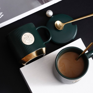 Xingba Nameplate Cup Customization Company Cup logo Enterprise Accompanying Gift Bronze Metal Relief Mug with Gift Box