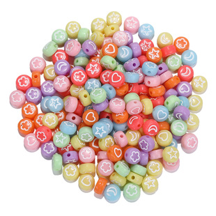 4*7mm���x�ɫ������������������ DIY��ɫӢ����ĸ���� 100��/��