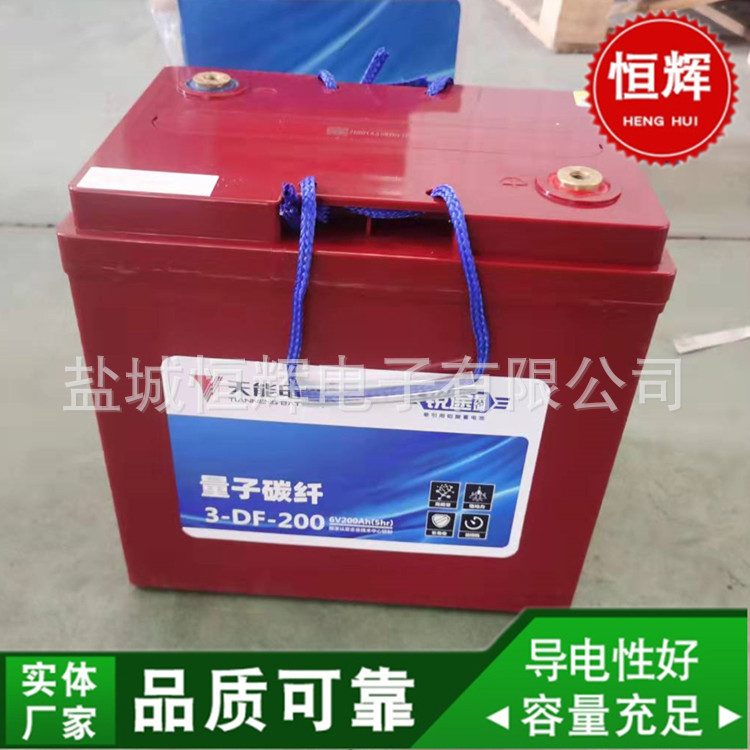 天能免维护蓄电池3-DF-200
