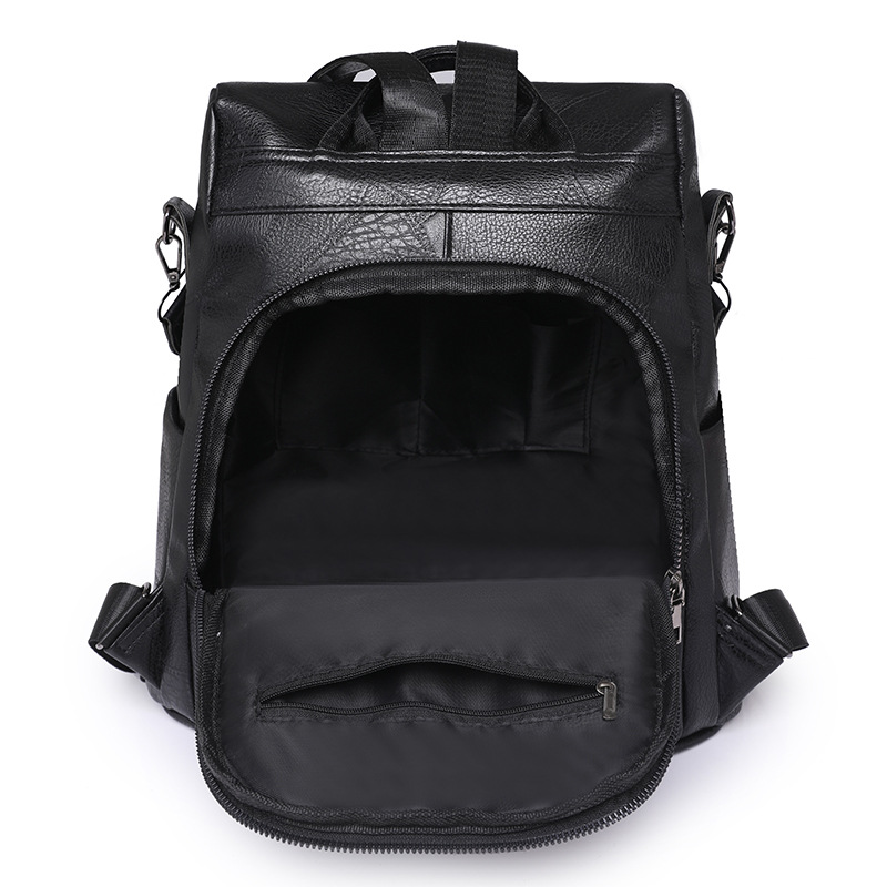 Venta al por mayor transfronteriza 2024 Nueva borla mochila antirrobo de las mujeres moda retro viaje al aire libre mochila de doble uso moda