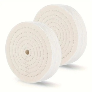 White cloth wheel polishing cloth wheel mirror metal stainless steel aluminum alloy polishing wheel cotton cloth pure cotton cloth wheel scratch repair
