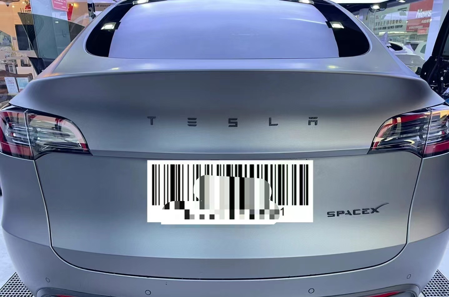 Manufacturer Wholesale Tesla Model 3 Syx Front Car Stickers Tesla Letter Hood Emblem Badge Rear Tail Car Emblem