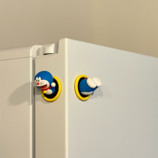 Doraemon refrigerator magnet personalized creative magnet cartoon creative 3d doll doll toy practical 2024 new