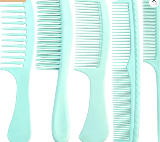 Peinado plano conjunto de cinco piezas (un paquete) verde