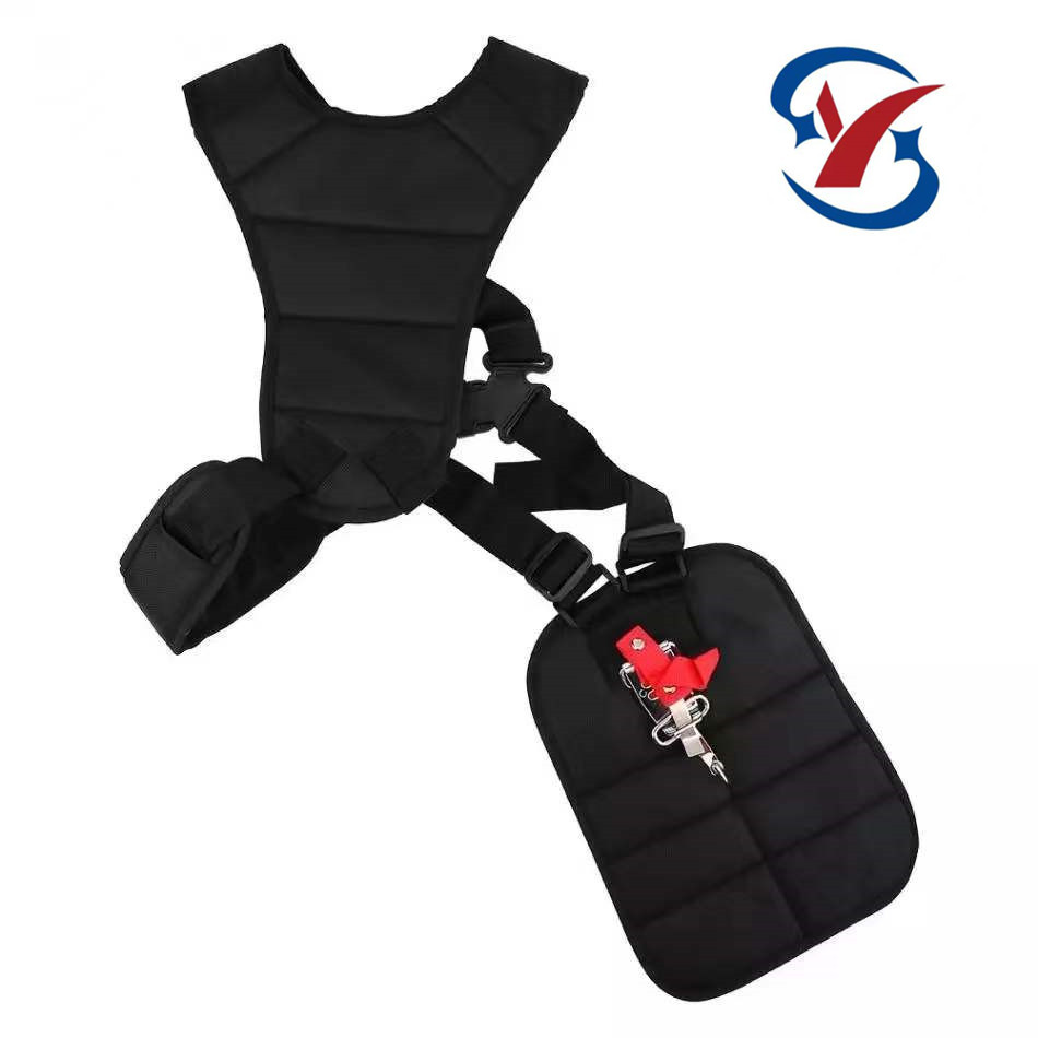  Arnés doble acolchado para desbrozadora o cortadora de césped, cómodo y ajustable