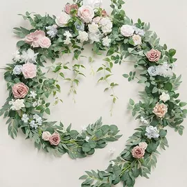 仿真花;婚礼拱形门;仿真绿植