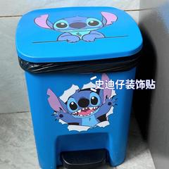 スティッチゴミ箱シール客間かわいいアニメ個性スティッチ装飾シール防水日焼け止め