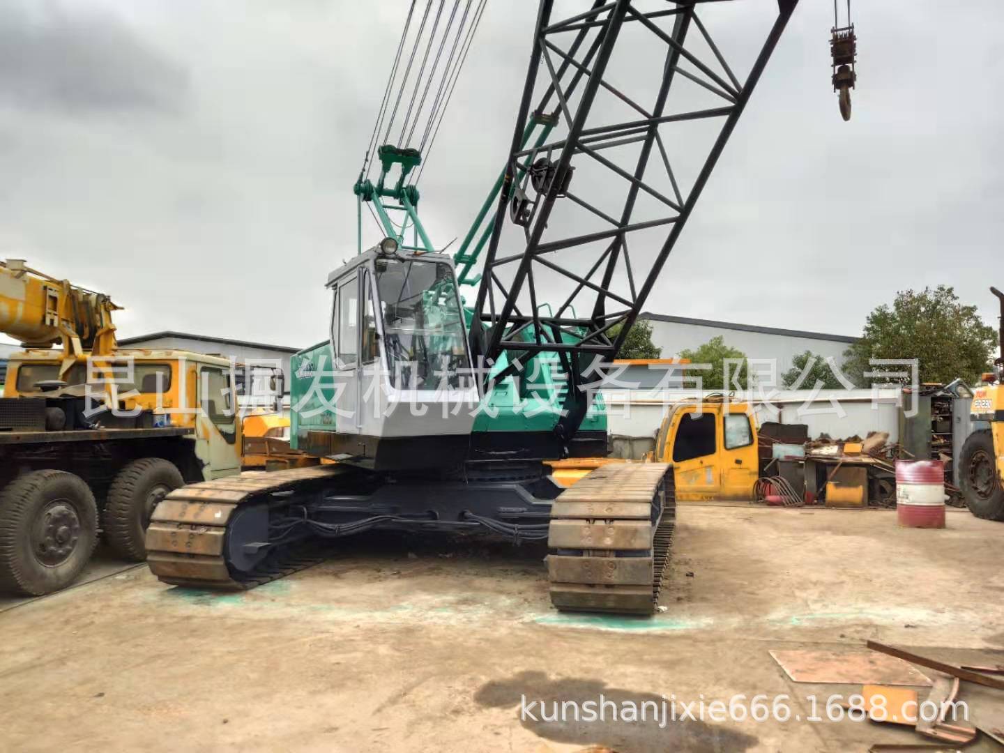 二手神钢50吨履带吊 神钢7055履带吊 日立50吨履带吊