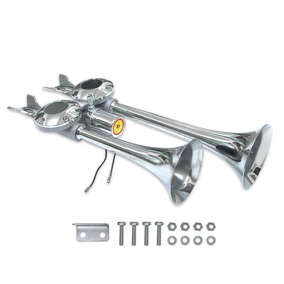 Car horn/tweeter, 12V Double-Tube Air Horn Car - xc-lb41