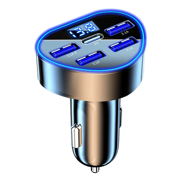 Heart-shaped 5-port ordinary charging