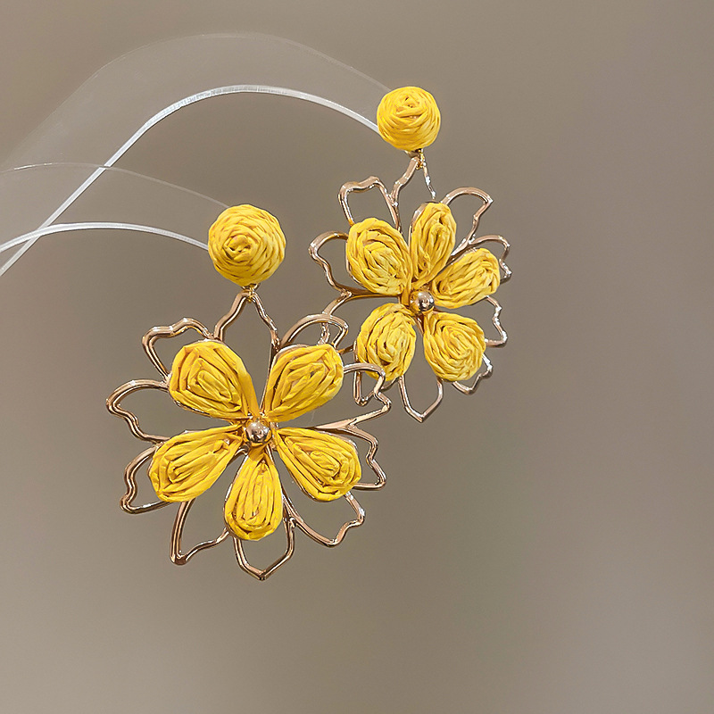 Aguja de acero-oro-amarillo