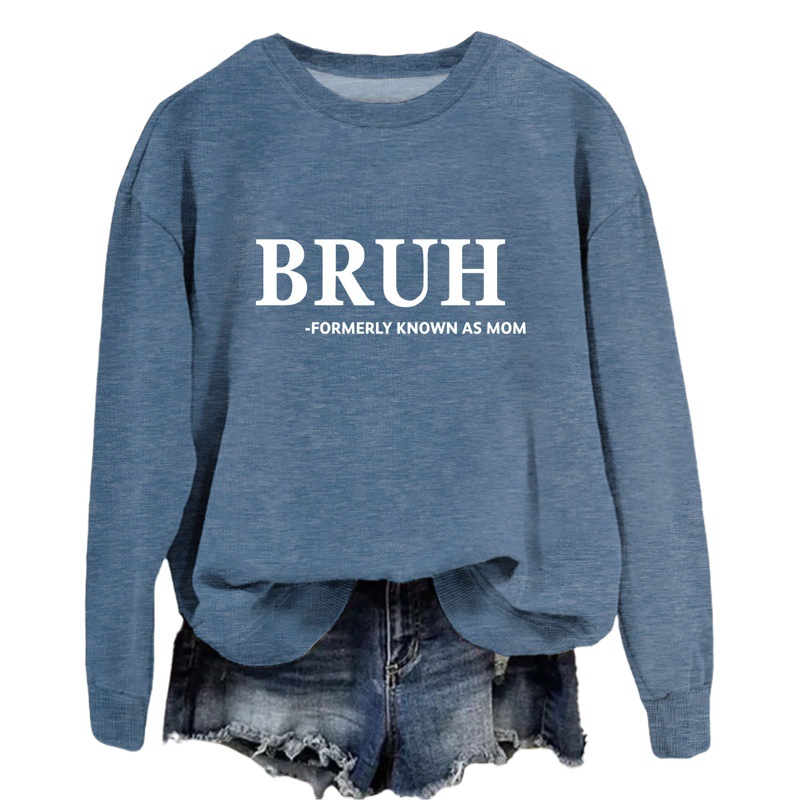 El bruh de manga larga de moda europeo y americano del todo-fósforo antes conocido como suéter del todo-Partido elegante transfronterizo de la mamá para las mujeres