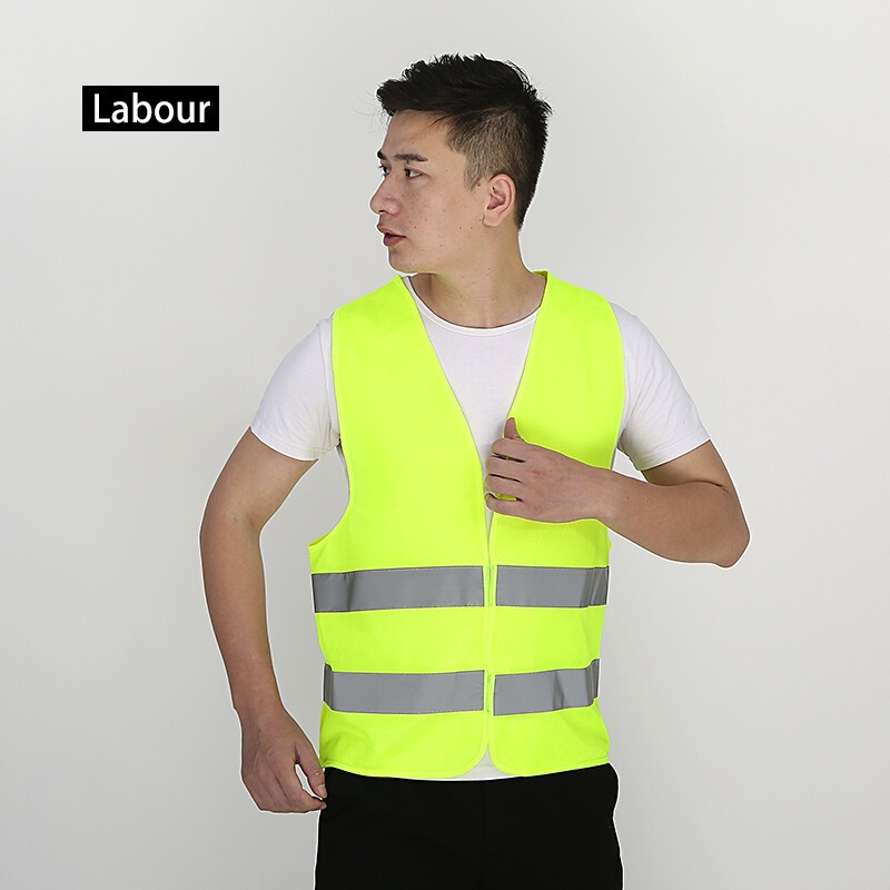 Safety Clothing Construction Reflective Vest Construction Worker Reflective Vest Fluorescent Annual Inspection Sanitation Traffic Labor Reflective Clothing