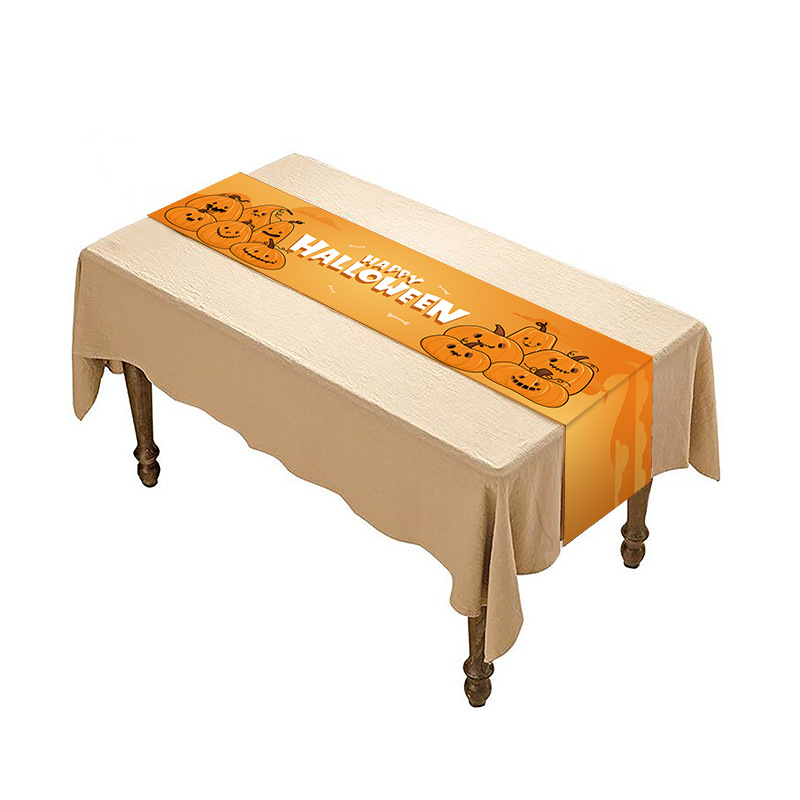 2021 nuevas decoraciones de Halloween camino de mesa mantel Decoración de mesa escena atmósfera diseño personalización
