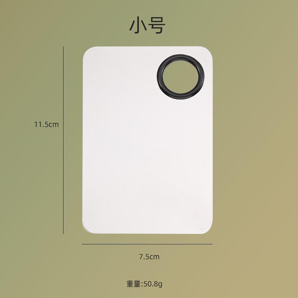 Paleta de base líquida de acero inoxidable especial para maquillaje