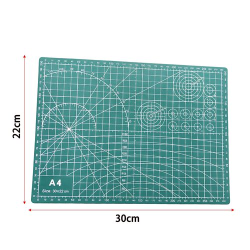 Wholesale A4 Cutting Mat Model Engraved Ruler Decorative Desk Protection Cutting Mat Advertising Design Cutting Board