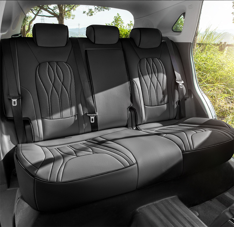 New Model Car Seat Cushion for Hongqi Hs5, Perforated Leather, Wear-Resistant, Full Surround Car Seat Cover