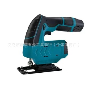 Cordless Lithium Electric Jigsaw Rechargeable Cutting Machine Woodworking High-Power Wire Drawing Saw Cross-Border Foreign Trade