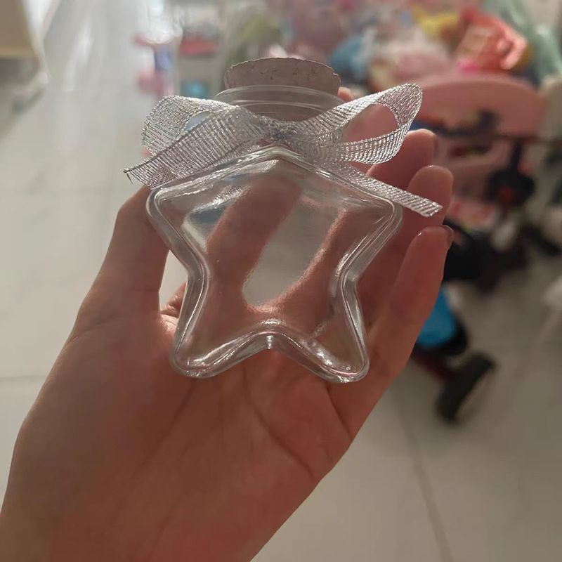 玻璃许愿瓶子木塞贝壳沙子乾燥花储物瓶彩虹瓶漂流空瓶幸运星折纸|undefined