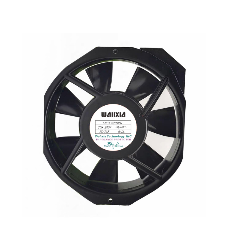 全新Wahxia 148VK0281000 208-240V 35/33W 17cm 机柜 散热风扇
