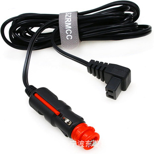Car Compressor Refrigerator Cable, Car-Mounted Fuse 12V 24V Compatible Semiconductor Refrigerator Power Cord