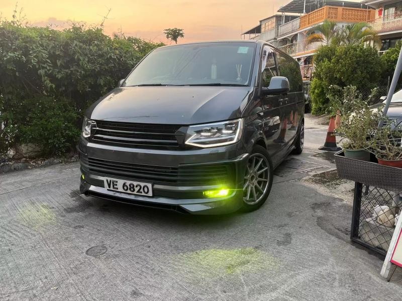 Suitable for Volkswagen Caravelle Multivan T6 T6.1 Abt Overseas R Version Wide Body Kit Front Lip Rear Lip Side Skirts