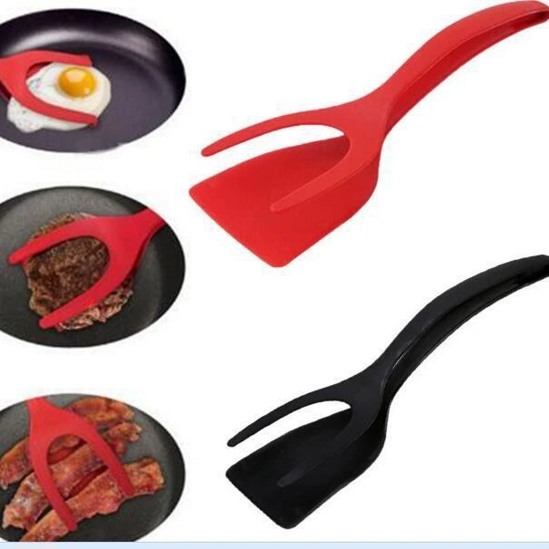 Шпатель для яиц шпатель для блинов два-в-одном нейлоновый омлет тост может зажимать шпатель производитель