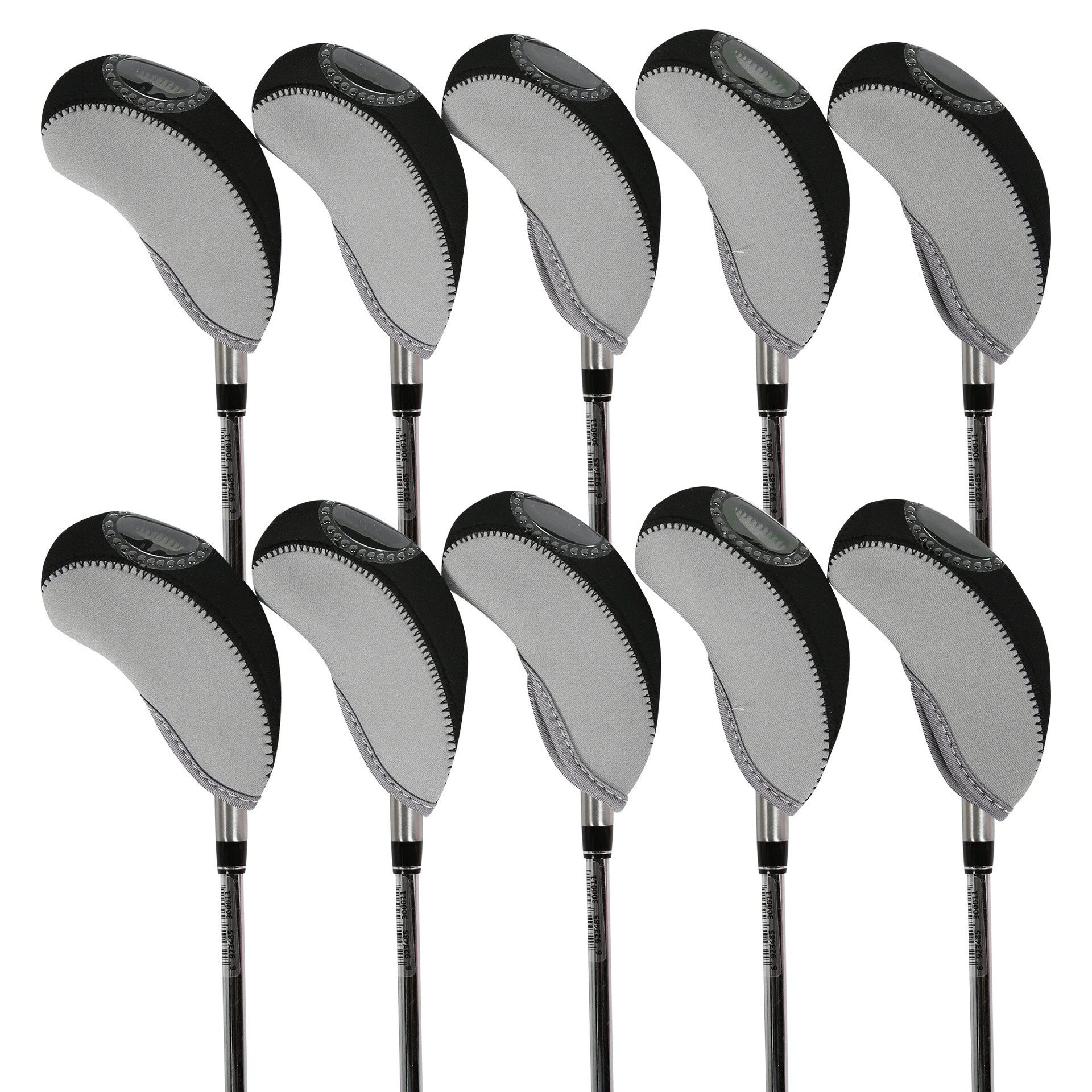 Yuefan Source Supply Juego de gorro de golf de dos colores Juego de hierro de golf Golfheadcovers