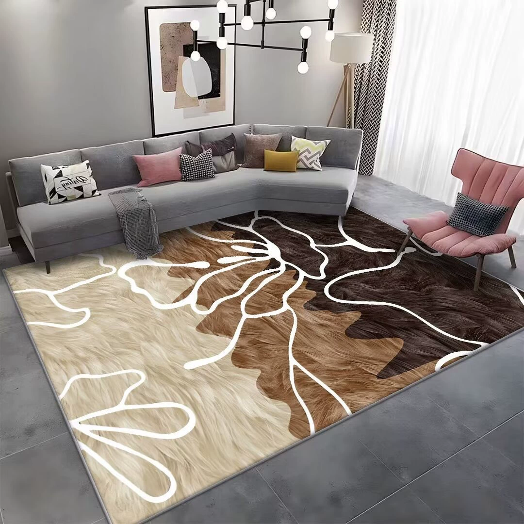 Трансграничный хрустальный бархатный ковер для гостиной Polyester living room carpet коврик для гостиной