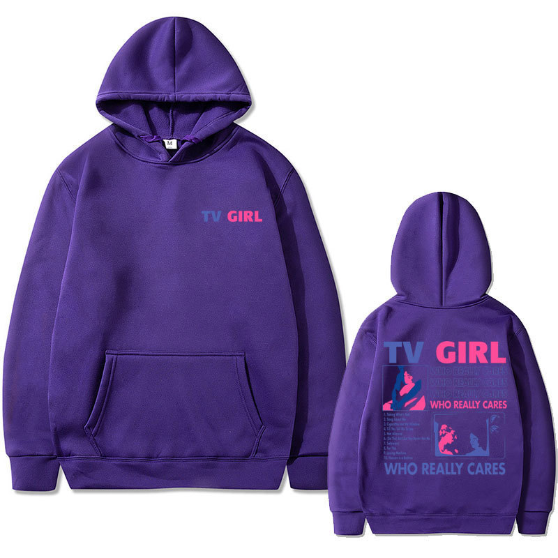 New TV Girl Hoodie Who Really Cares Album Print Men Woman Ho