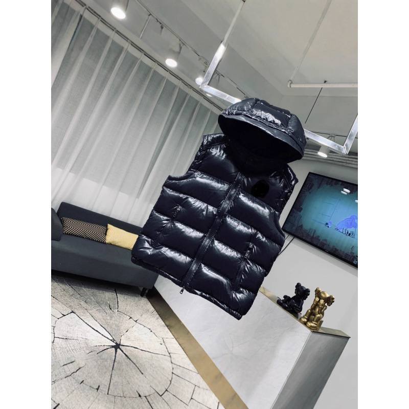 Mengjia High Version 2026 Autumn/Winter New Collection Mengkou Maya Sleeveless Jacket Vest Unisex Black