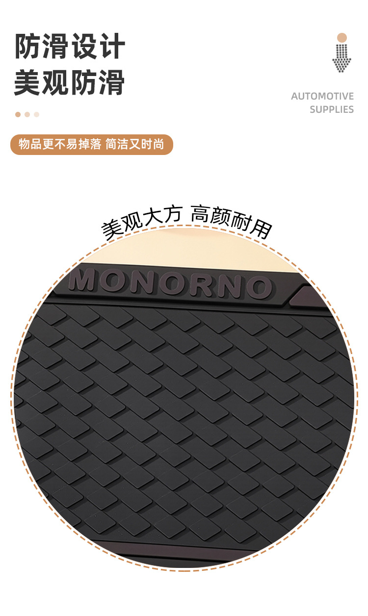 Car anti-slip mat, multifunctional car stand, dashboard accessories, temporary parking number plate