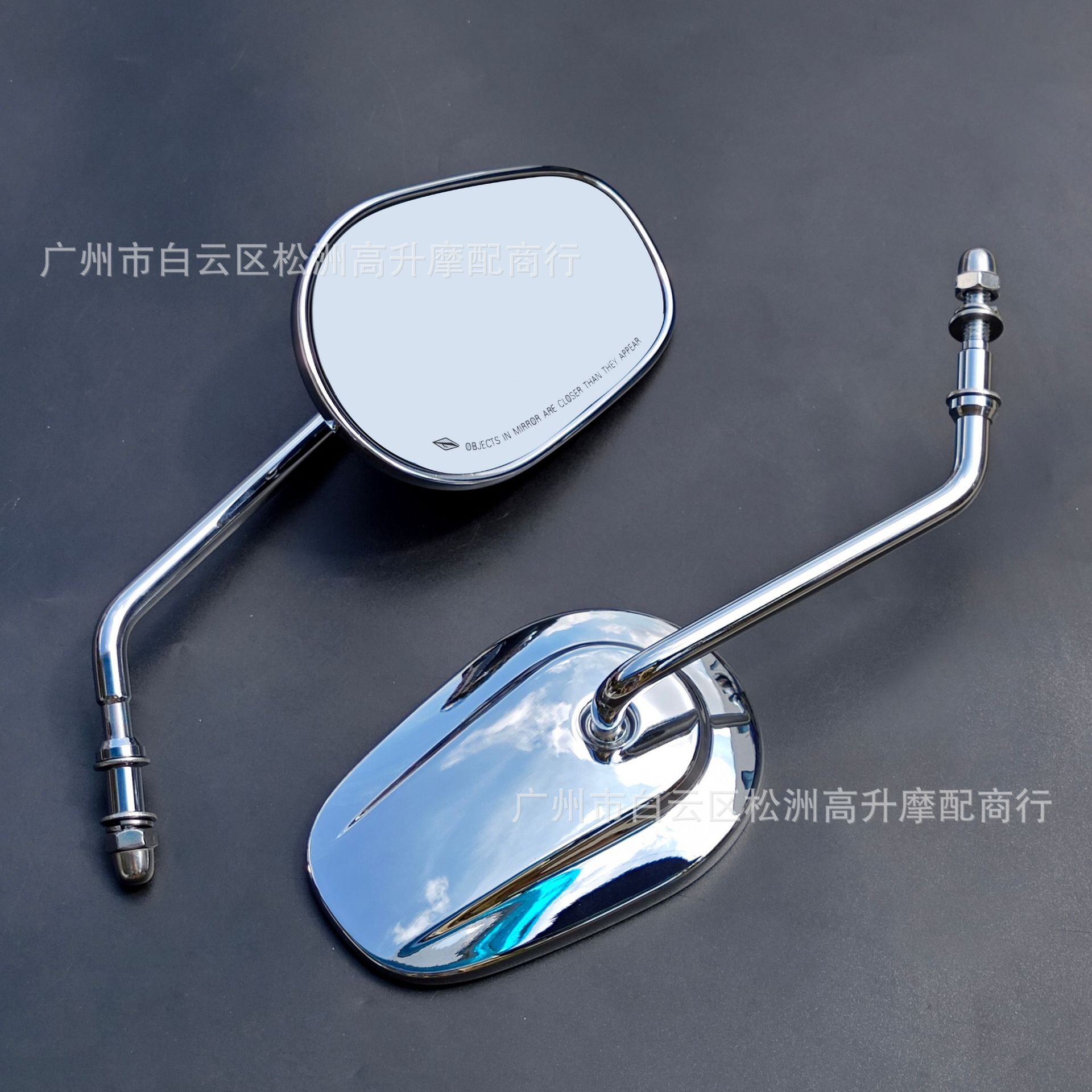 Suitable for Harley-Davidson 883 Tough Man Dana Luwei Glide Roadking Modified Rearview Mirror Mirror Car Mirror
