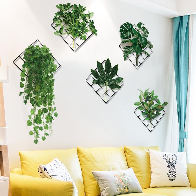 绿植墙3D立体墙贴纸贴画客厅房间装饰品墙壁纸墙纸自粘卧室布置