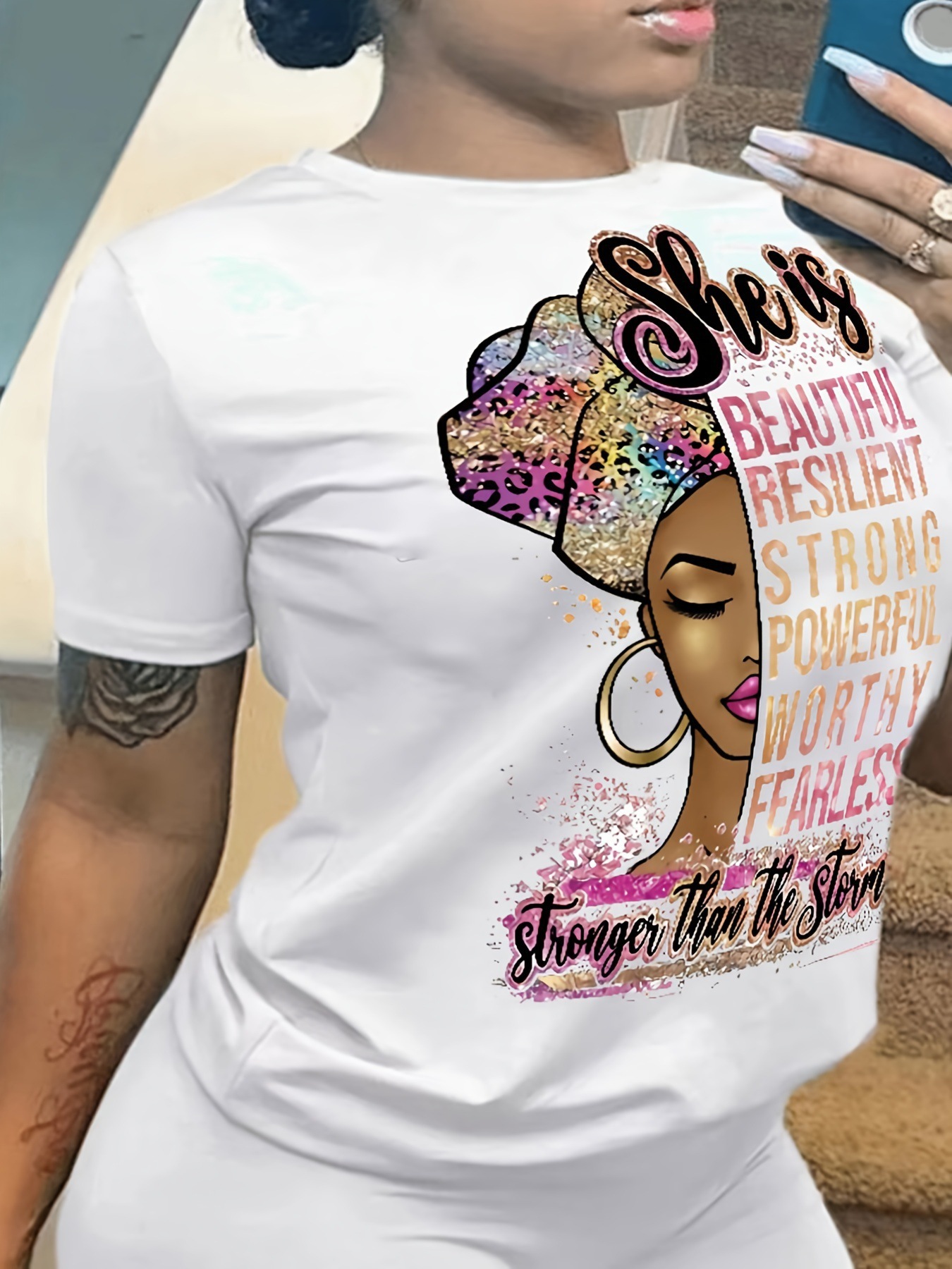 T-shirt Tops Type Wholesale Women's Streetwear Printing Letter Short Sleeve Printing T-Shirts