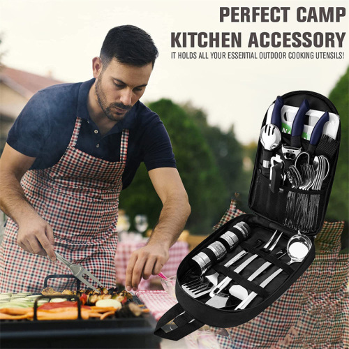 Cookware portable storage bag outdoor camping kitchenware portable bag tableware picnic supplies camping tool storage bag