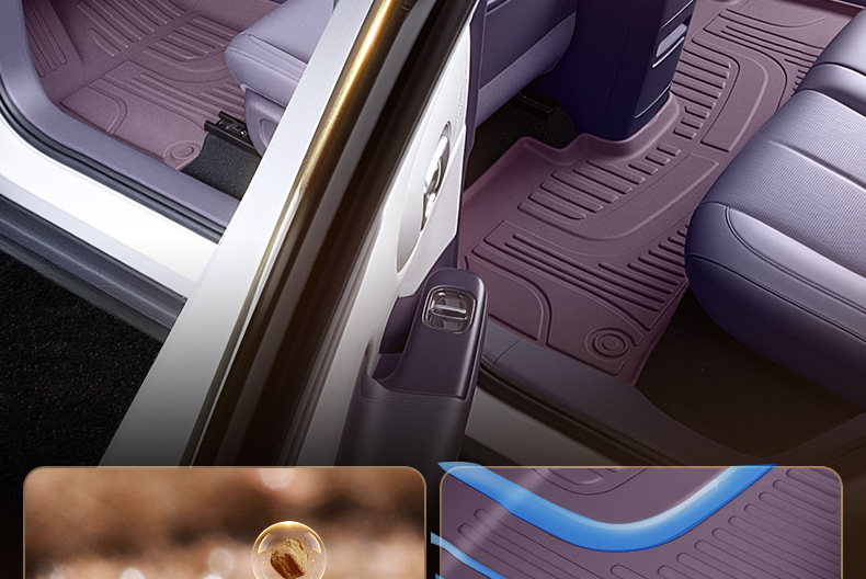 Specially Used for Zero Running B10 Floor Mats Tpe2025 New Car Main and Passenger Interior Modification Accessories Carpet Collection