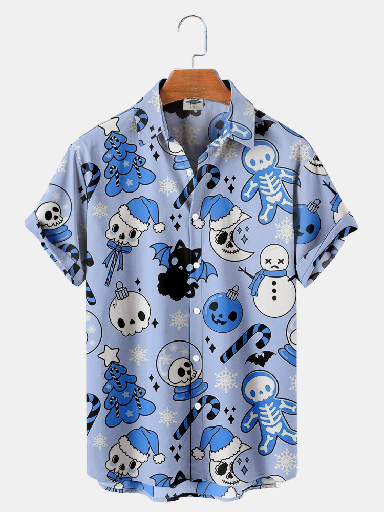 Camisas 3D para hombres transfronterizos Estación independiente Serie caliente Impresión digital 3D Camisas hawaianas Fabricante de origen masculino