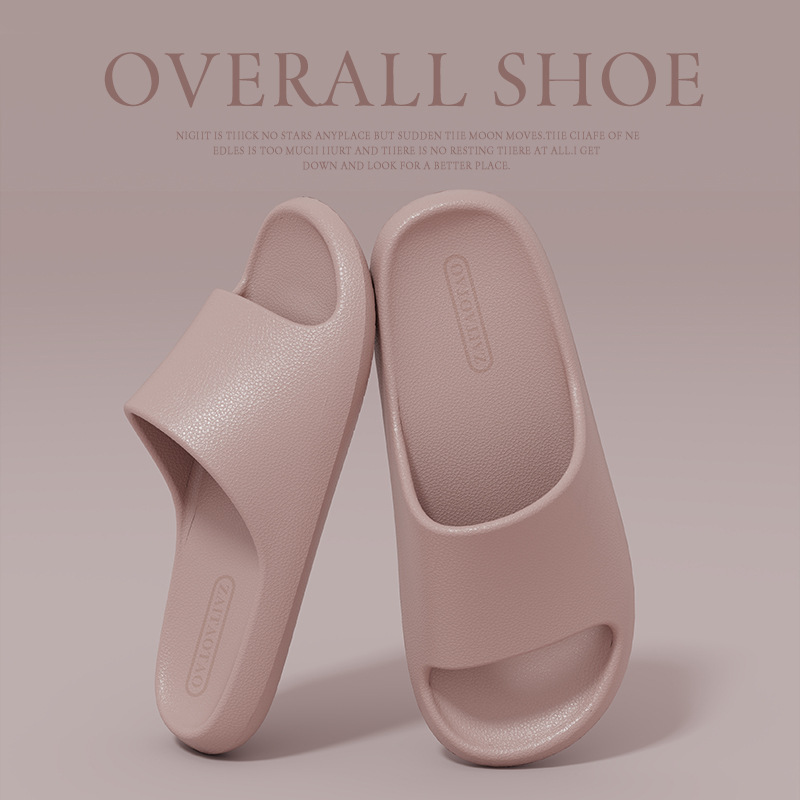 피혁 질감 바나나 보트 핑크