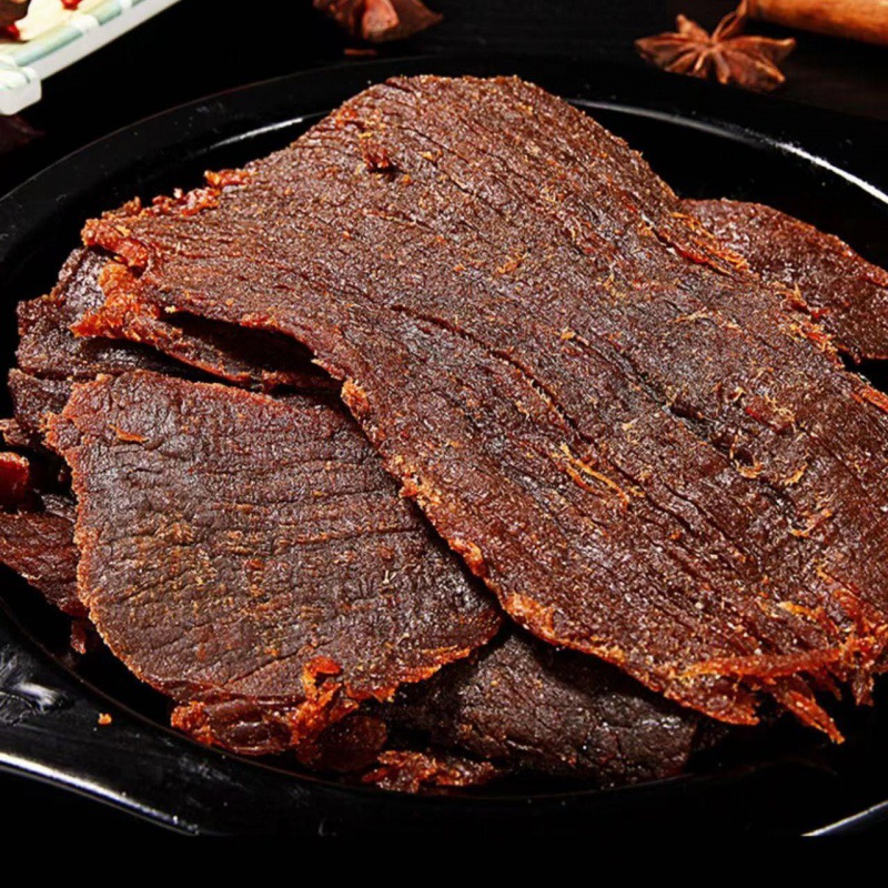 风干牛肉干内蒙古特产五香手撕酱香牛肉休闲户外袋装小零食速卖通