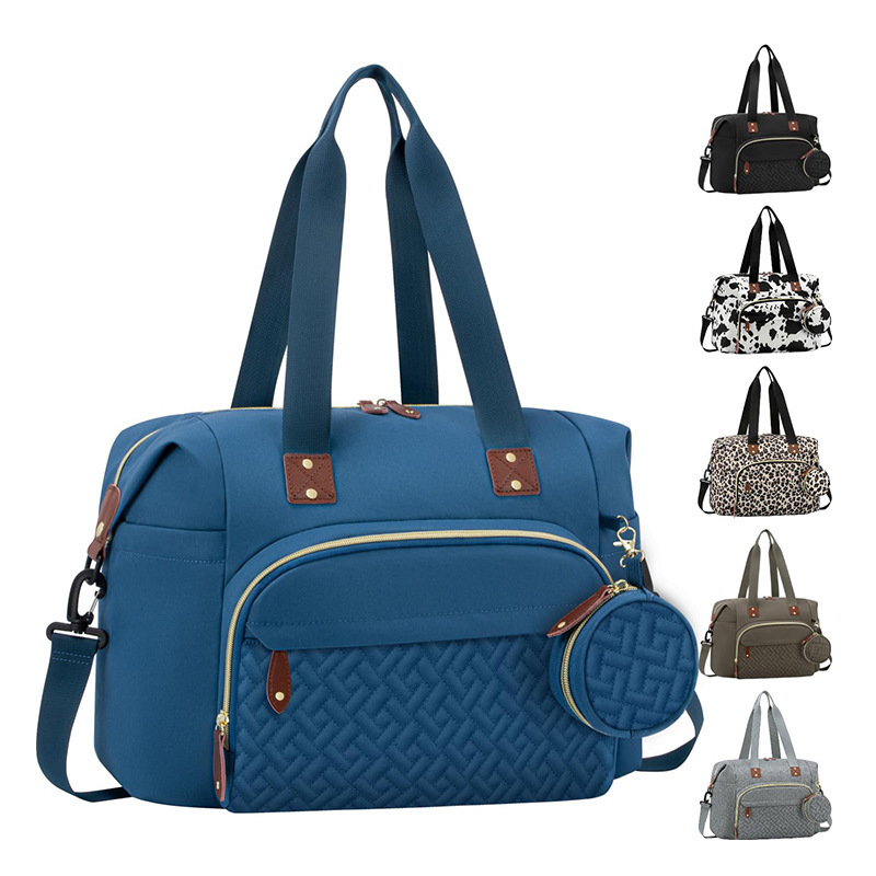 Nuevo bolso de mamá con chupete, pañal, bolso, correa para el hombro, bolso para pañales, bolso para bebés, bolso para pañales