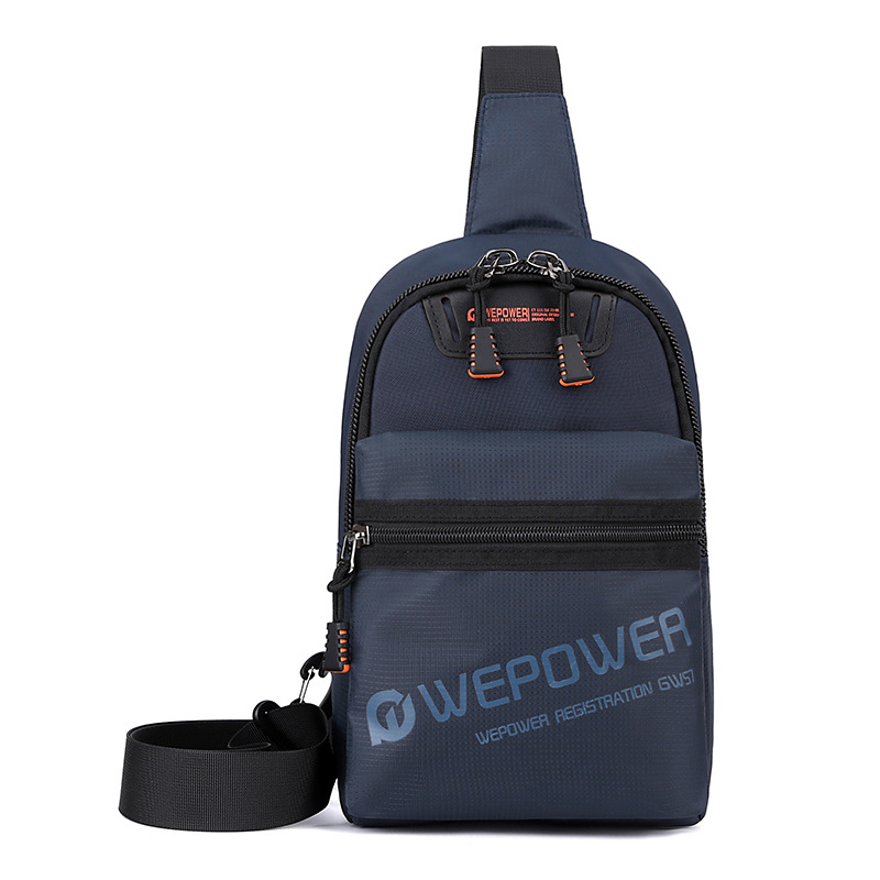 WEPOWER nuevo bolso de hombro de Moda transfronteriza bolso de los hombres multi-Bolsillo ligero de viaje bolsa de mensajero bolsa de pecho casual